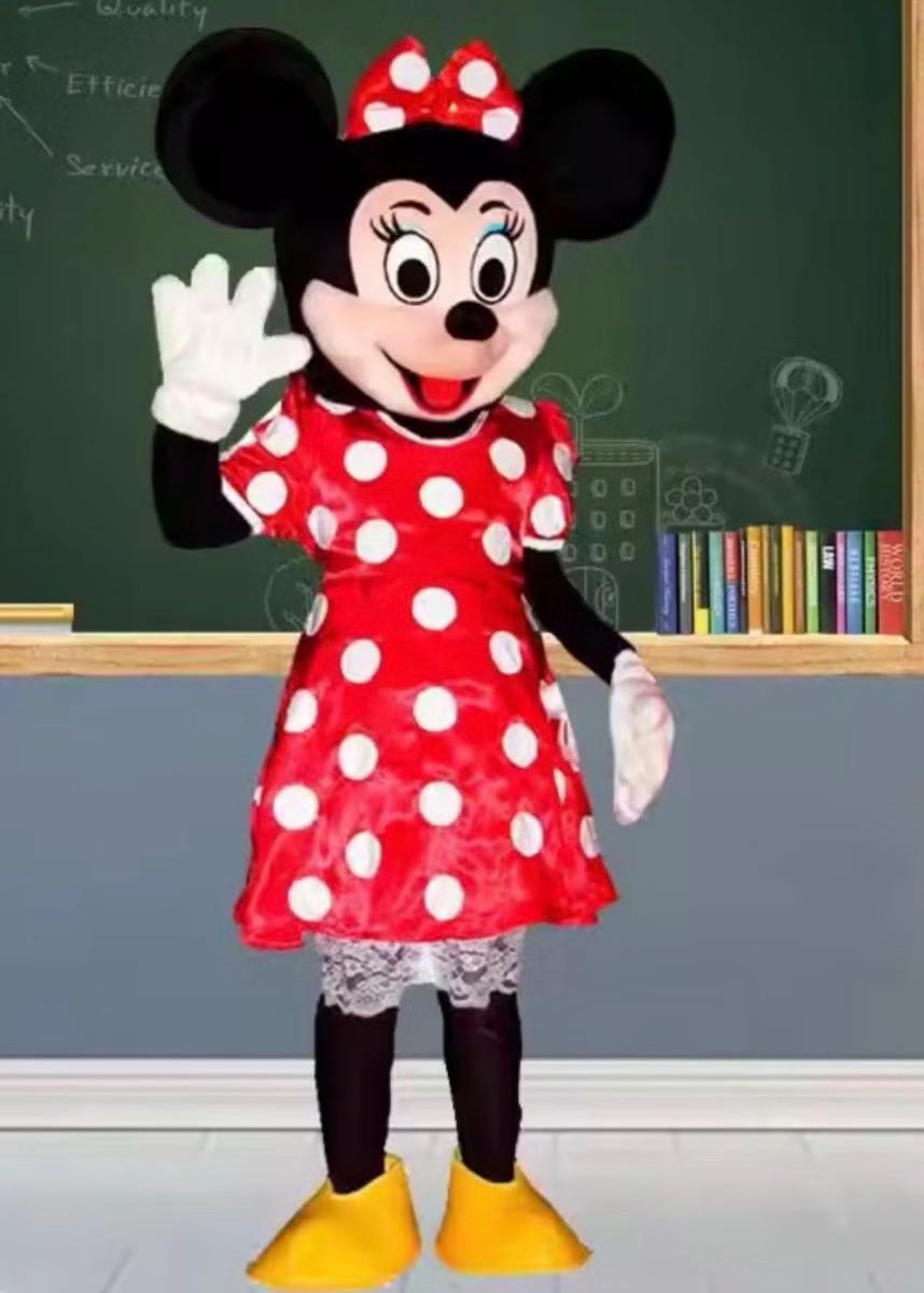 Mikke/Minnie-inspirert tegneseriefigur – maskotkostyme, bilde 3 av 3