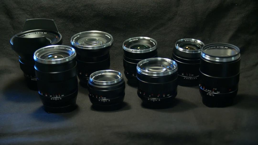 Zeiss Classic Full Set ZE 15, 21, 25, 28, 35, 50, 85 & 100(Marco) ZE til leie i Oslo (generelt)
