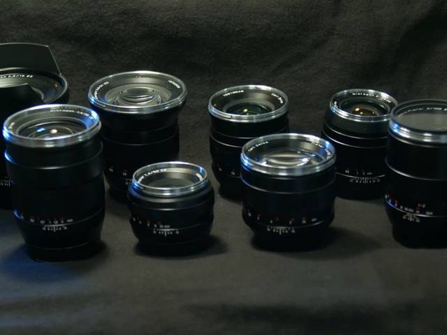 Zeiss Classic Full Set ZE 15, 21, 25, 28, 35, 50, 85 & 100(Marco) ZE til leie i Oslo (generelt)
