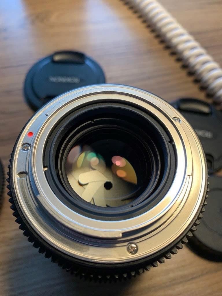 Blackmagic Ursa Pro 12K camera, & 2 pcs. v-lock and 4 pcs T1.5 optics, bilde 6 av 9