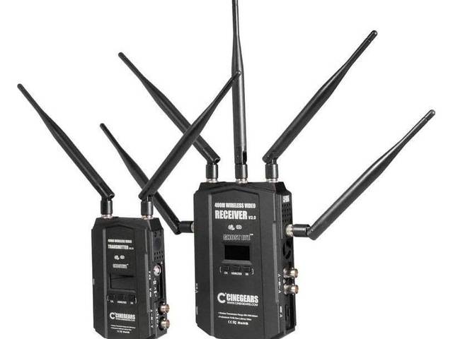 400 meter trådløs video transmitter & receiver, videosender til leie i Oslo (generelt)