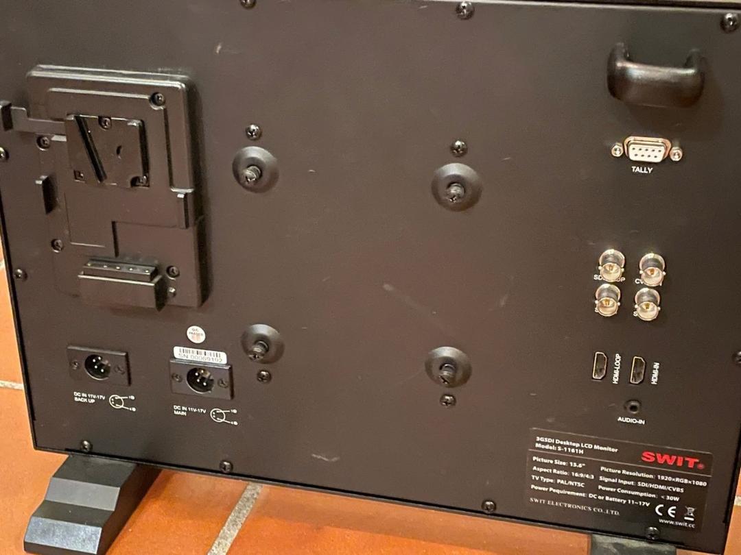 Monitor 15.6" ca. 40cm Regimonitor SWIT, bilde 6 av 6