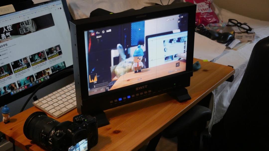 Monitor 15.6" ca. 40cm Regimonitor SWIT, bilde 2 av 6