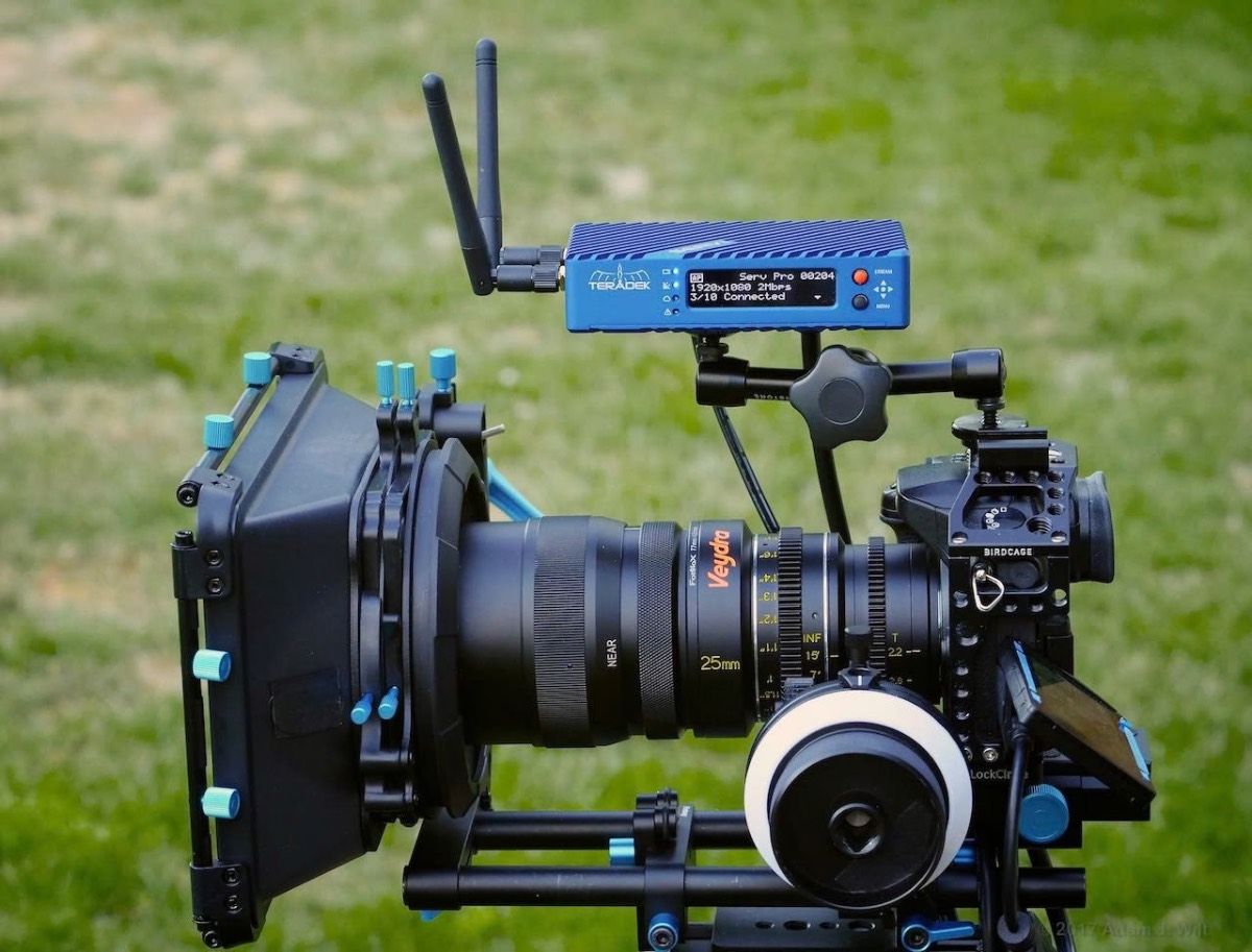 Teradek Serv Pro, Trådløs monitoring system 10 opptil iphone/ipad til leie i Oslo (generelt)