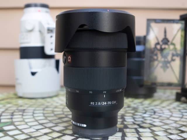 Sony 24-70mm F2.8 GM objektiv linse optikk til leie i Oslo (generelt)