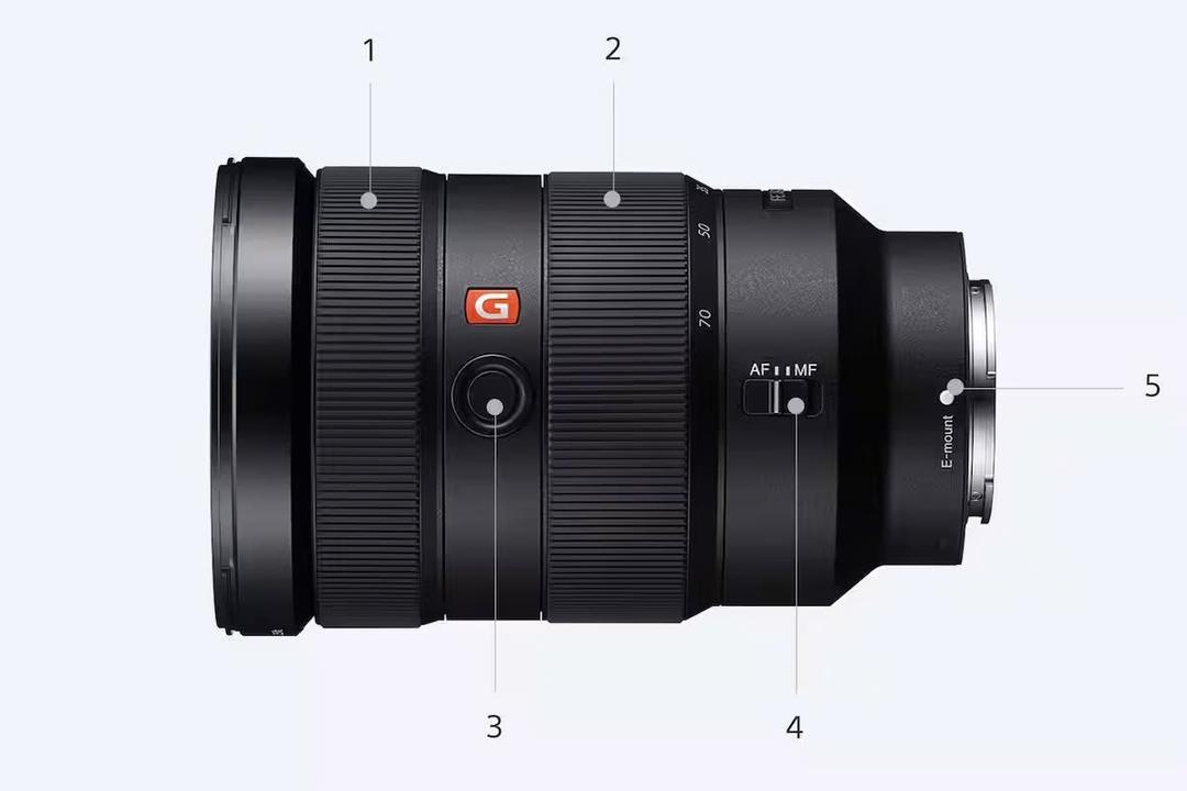 Sony 24-70mm F2.8 GM objektiv linse optikk, bilde 5 av 6