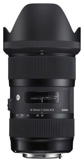 Sigma 18-35 EF-fatning / mount F 1.8 til leie i Oslo (generelt)