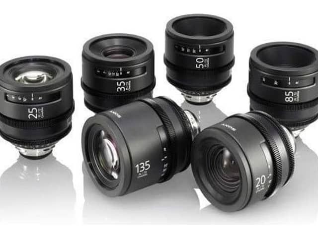 Sony PK6 CineAlta PL mount cine lenses x6 til leie i Oslo (generelt)