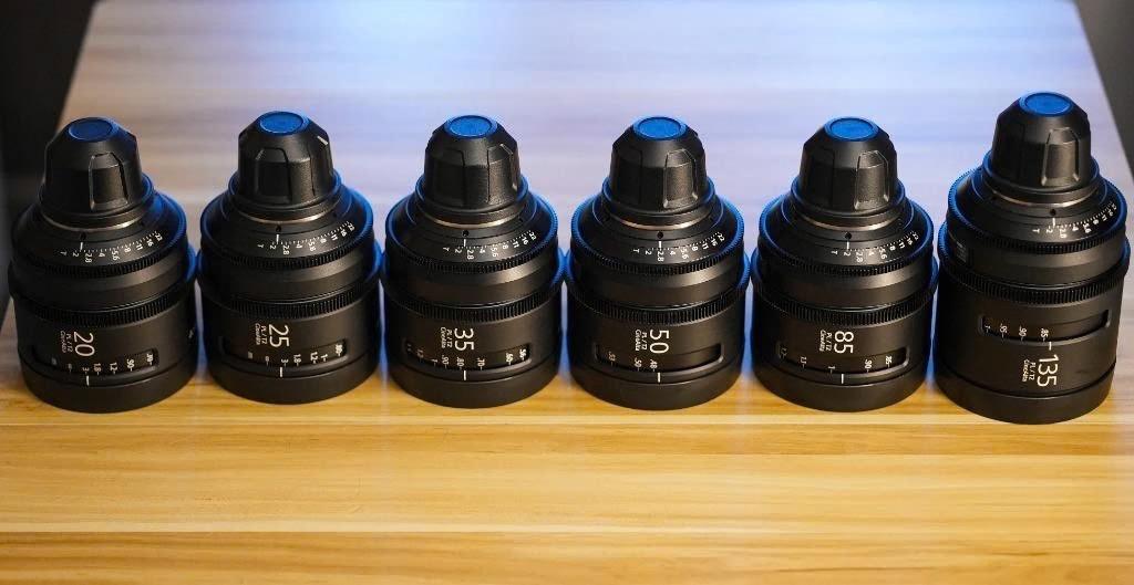 Sony PK6 CineAlta PL mount cine lenses x6, bilde 5 av 5