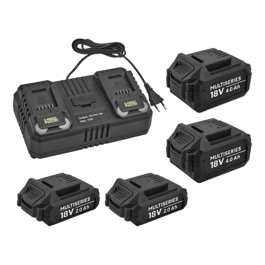 Megapakke med 20 deler fra Meec Tools Multiseries 18 V-serien, bilde 13 av 14