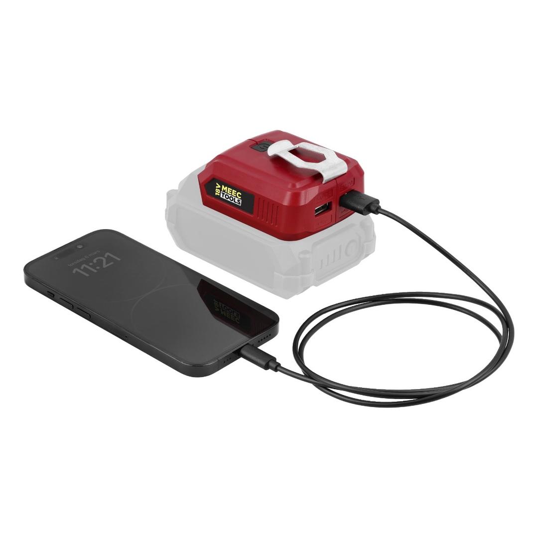 Megapakke med 20 deler fra Meec Tools Multiseries 18 V-serien, bilde 11 av 14