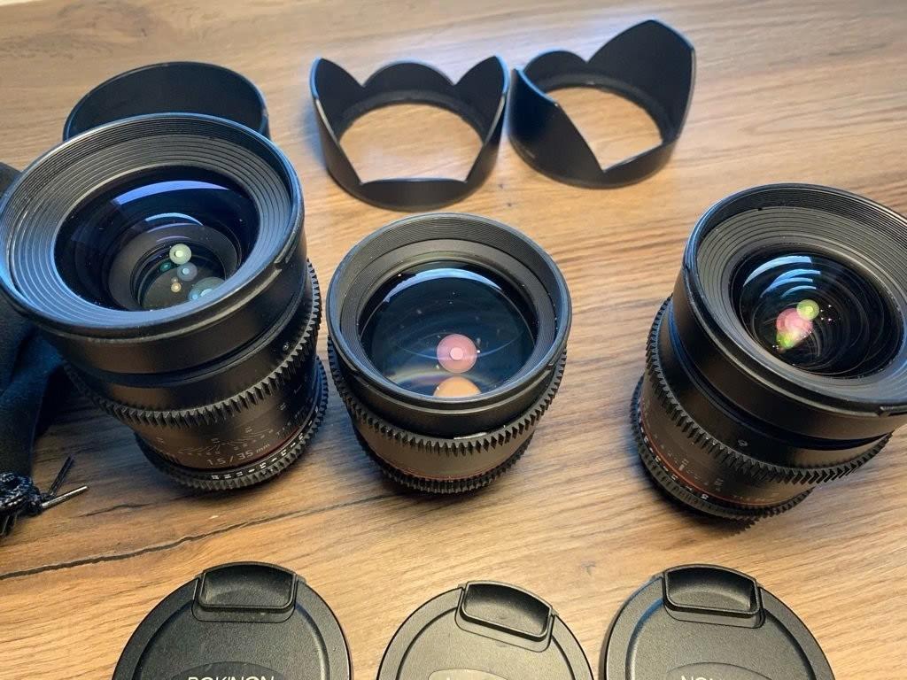 Rokinon 24, 35, 50 & 85mm T1.5 optikk, bilde 6 av 7