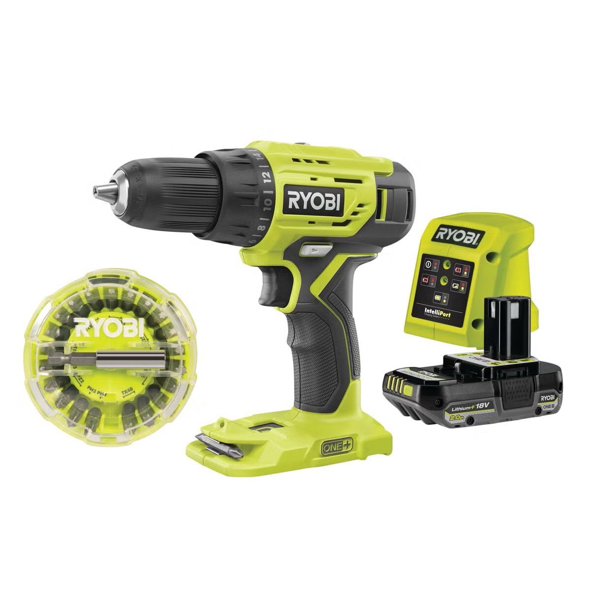 Ryobi drill R18DD4 One+ 18V til leie i Frogner