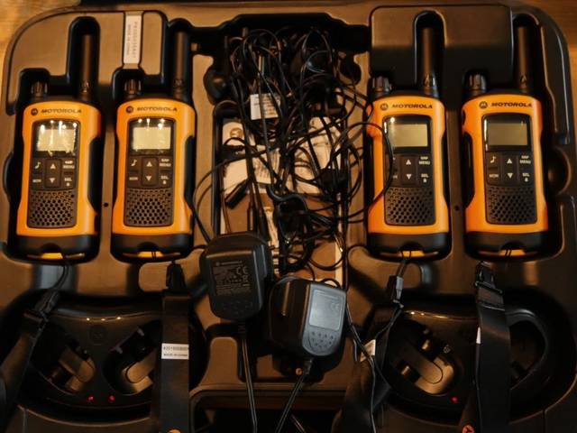 Walkie Talkie, MOTOROLA 4 stk. til leie i Oslo (generelt)