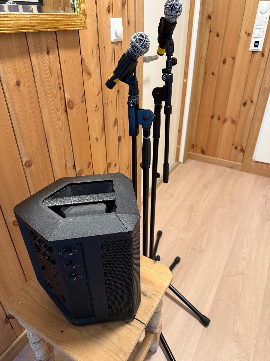 Enkelt og bra lydanlegg med mikrofoner til leie, bilde 6 av 7