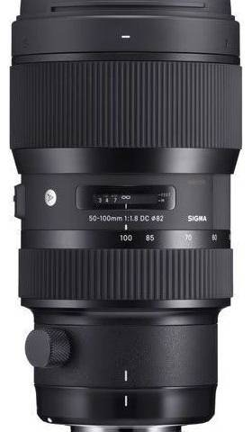 Sigma 50-100mm F-1.8 T1.8 EF/ Canon fatning til leie i Oslo (generelt)