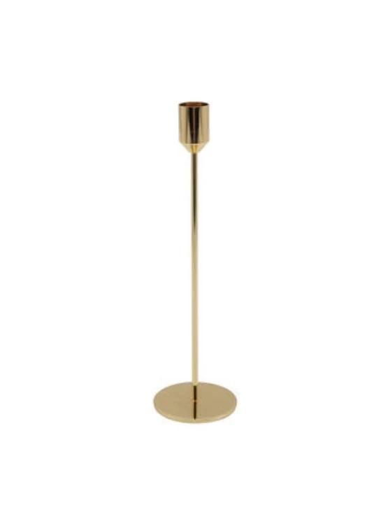 Lysestake i gull, 18 cm, bilde 2 av 2