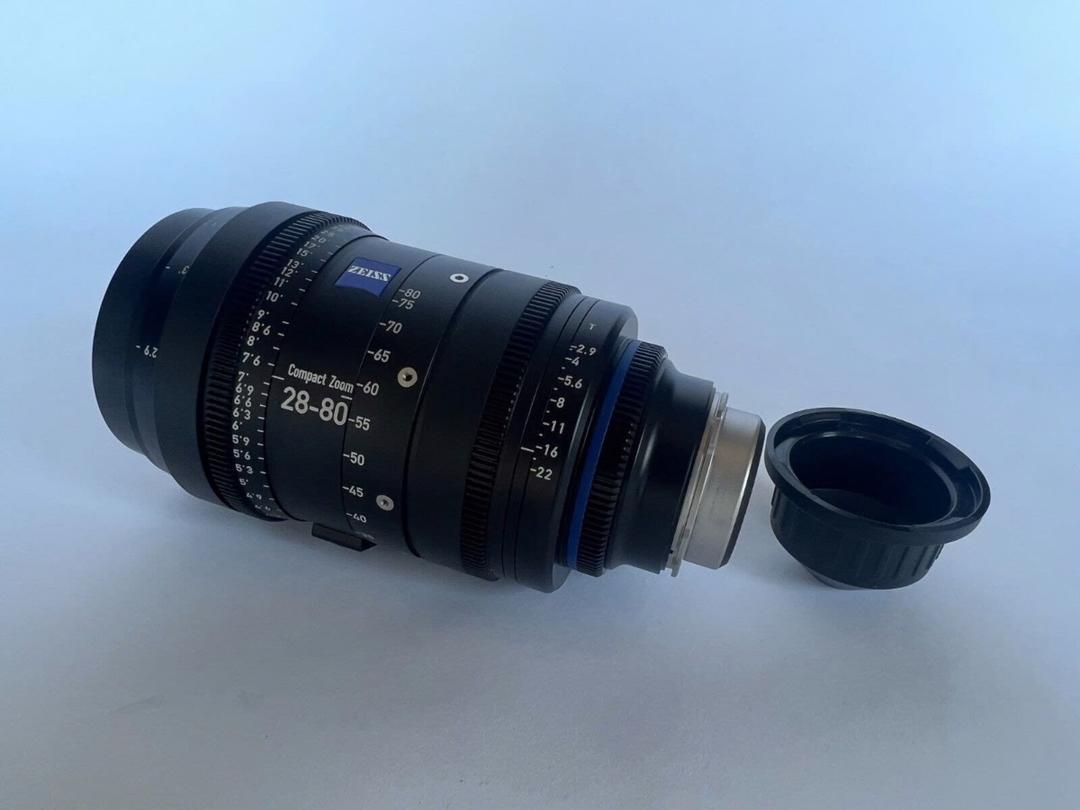 Zeiss Compact Zoom CZ2 28-80mm T2.9 PL & EF mount, bilde 3 av 6