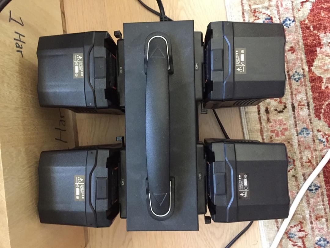 V mount / v lock batteri 250WH, bilde 6 av 7