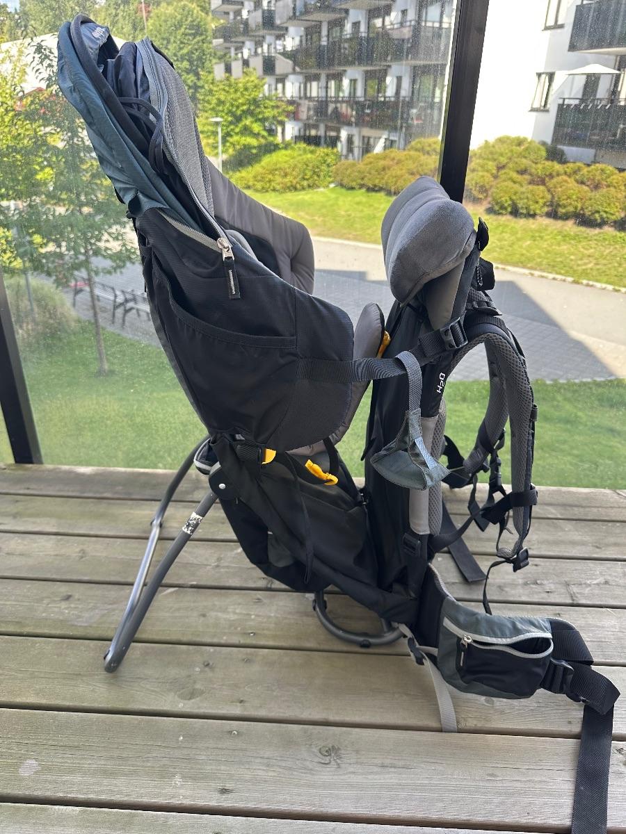 Deuter Kid Comfort III bæremeis i svart/grå farge, bilde 2 av 11
