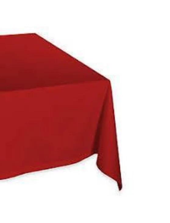 Rød polyesterduk 140x180 cm, bilde 3 av 3