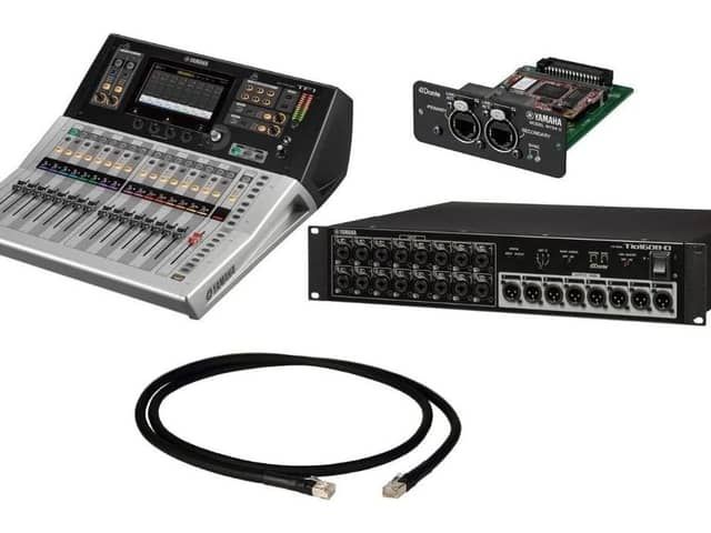 PA Yamaha TF1 & 1 stk. Tio1608 Stage box til leie i Oslo (generelt)