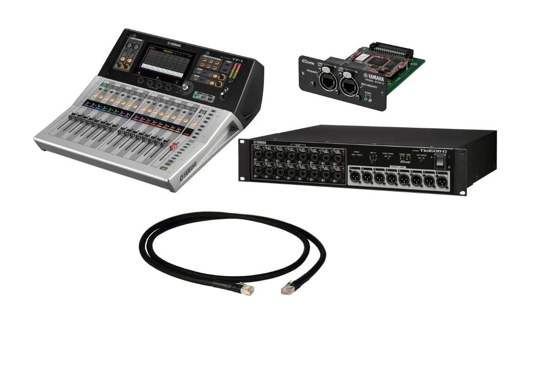 PA Yamaha TF1 & 1 stk. Tio1608 Stage box til leie i Oslo (generelt)