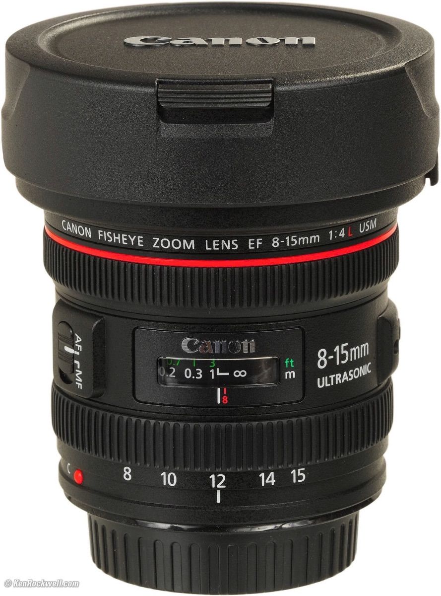 Fish Eye Lens Canon 8-15mm EF mount til leie i Oslo (generelt)