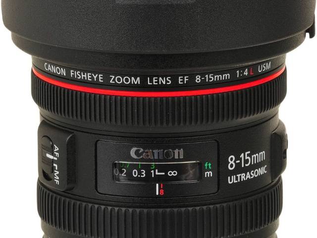 Fish Eye Lens Canon 8-15mm EF mount til leie i Oslo (generelt)