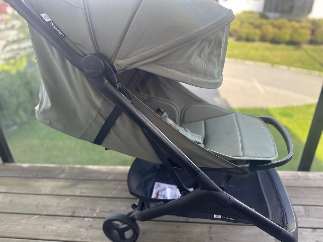 Bugaboo butterfly 2 i grønn farge med reisebag, regntrekk og myggnett, bilde 5 av 11
