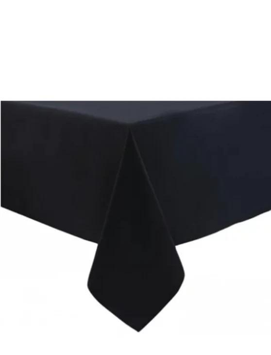 Sort polyesterduk 140x230 cm, bilde 2 av 4