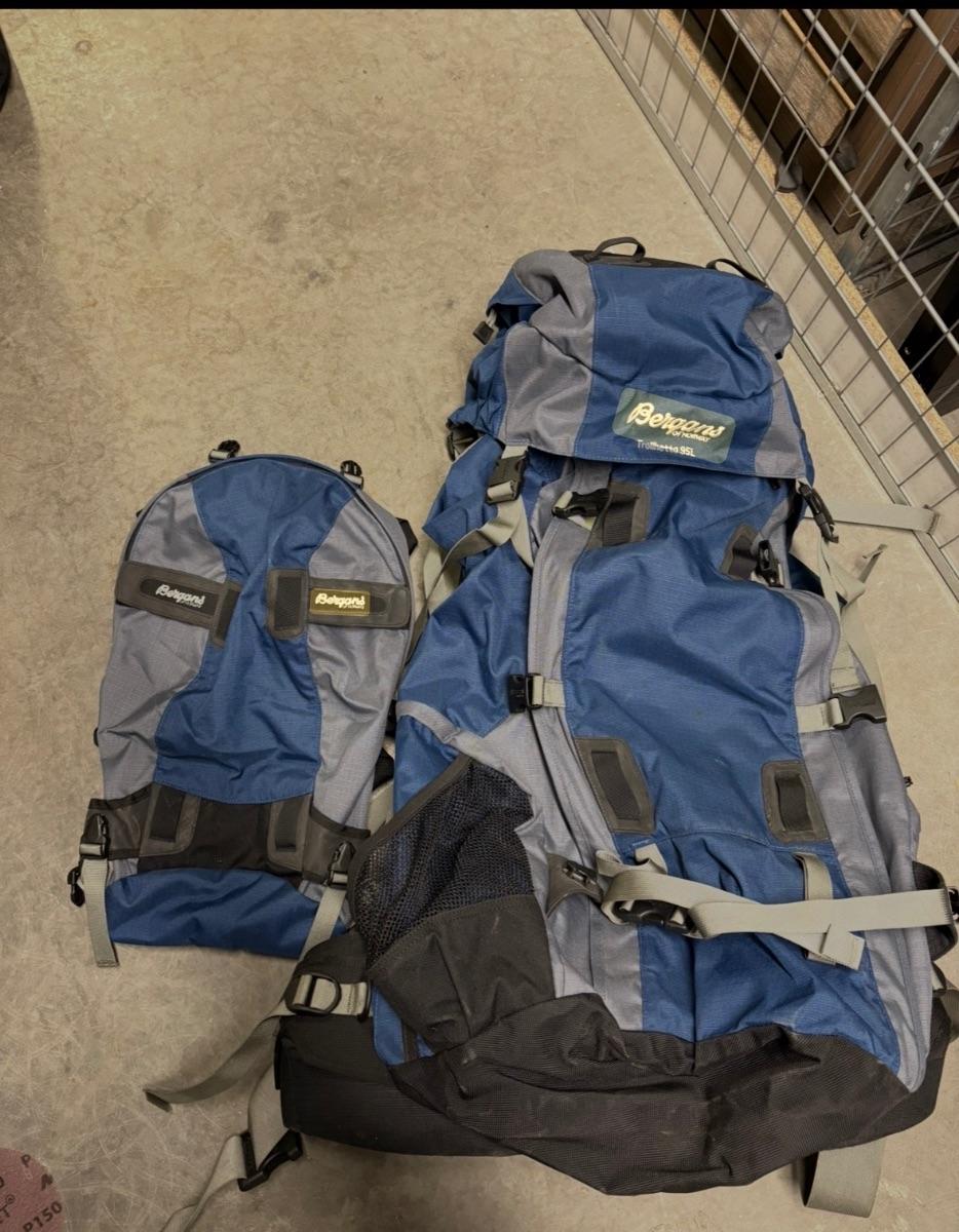 Bergans Trollhetta tursekk 95 L til leie i Nordre Aker