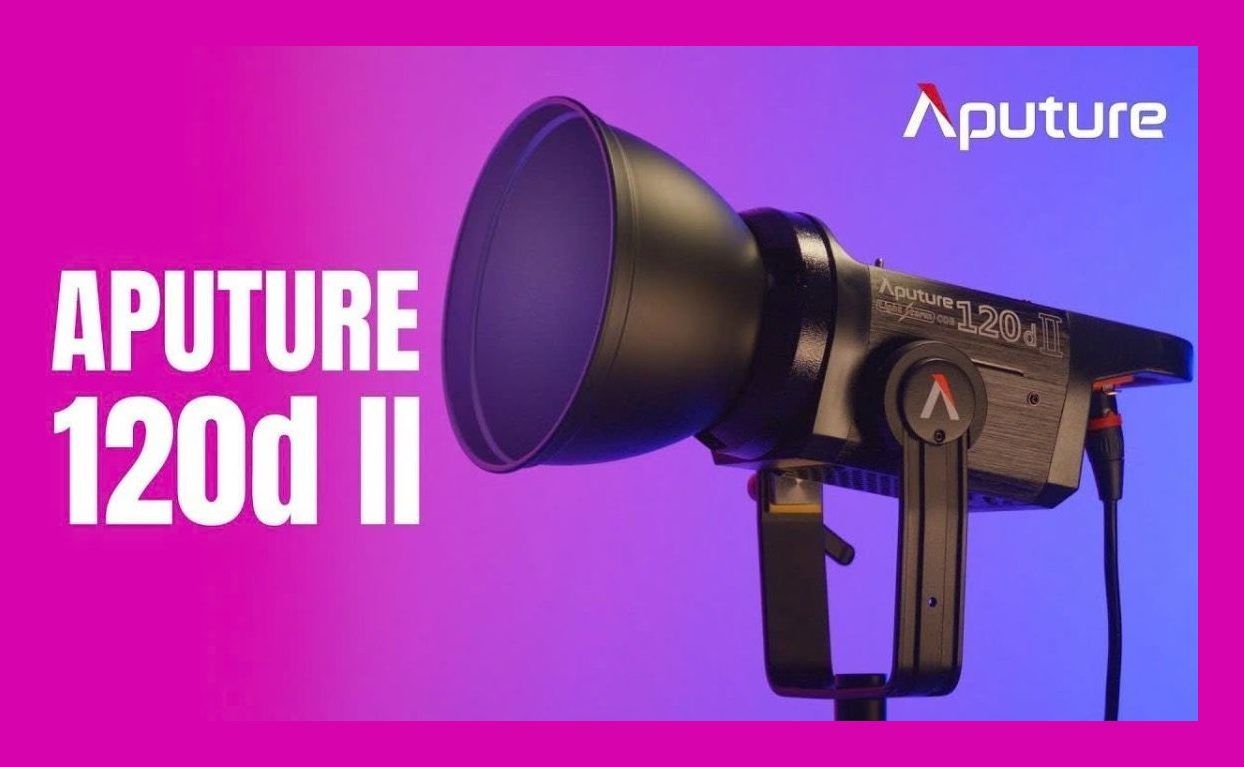 Aputure 120d mark 2 filmlys film light til leie i Oslo (generelt)