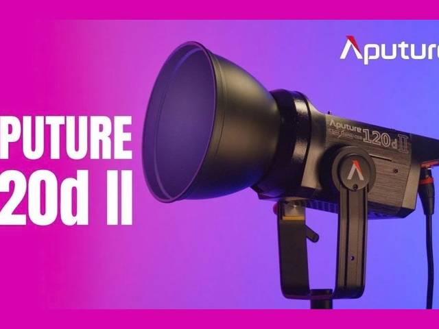 Aputure 120d mark 2 filmlys film light til leie i Oslo (generelt)