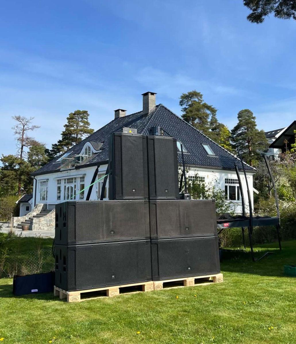 JBL SRX Lydpakke 2 + 4 til leie i Oslo (generelt)