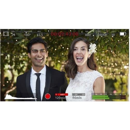 Blackmagic cinema 4k BMPCC4k kamera, 12-60mm, 500Gb Ssd og cage, bilde 13 av 17