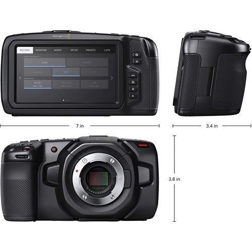 Blackmagic cinema 4k BMPCC4k kamera, 12-60mm, 500Gb Ssd og cage, bilde 4 av 17