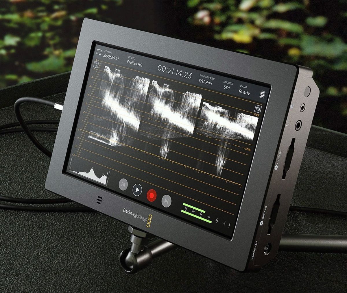 Regi monitor 4K Recording, Blackmagic 4K Video Assist, SDI & HDMI