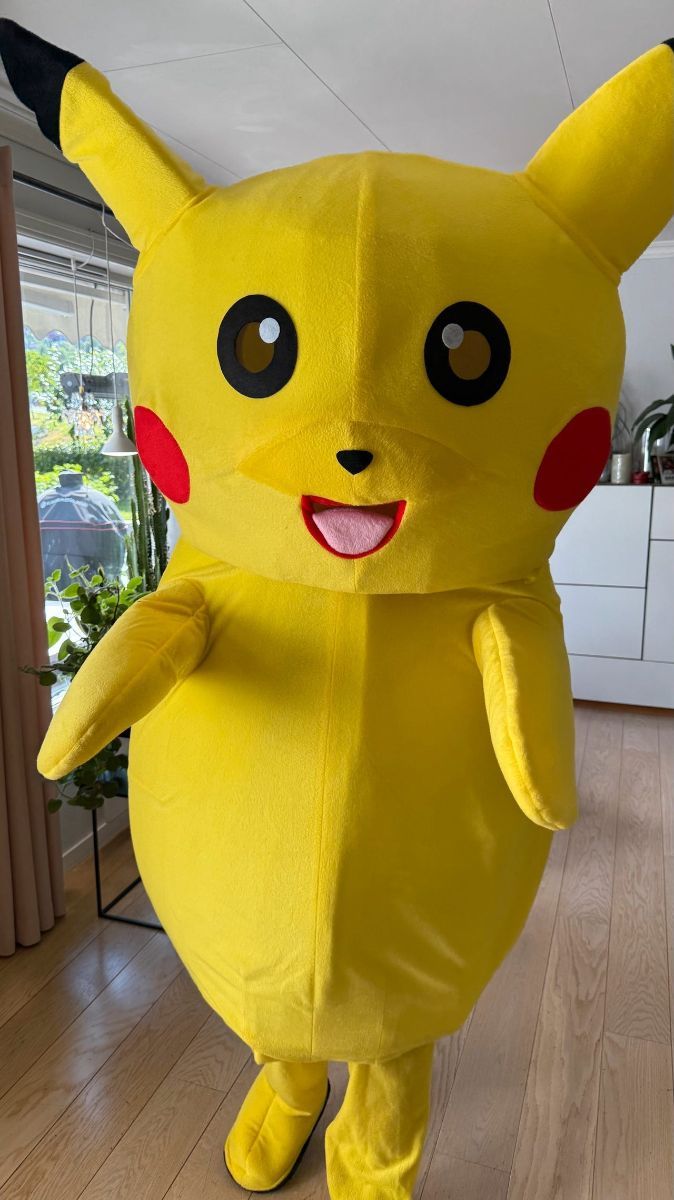 Pikachu kostyme til leie i Oslo (generelt)