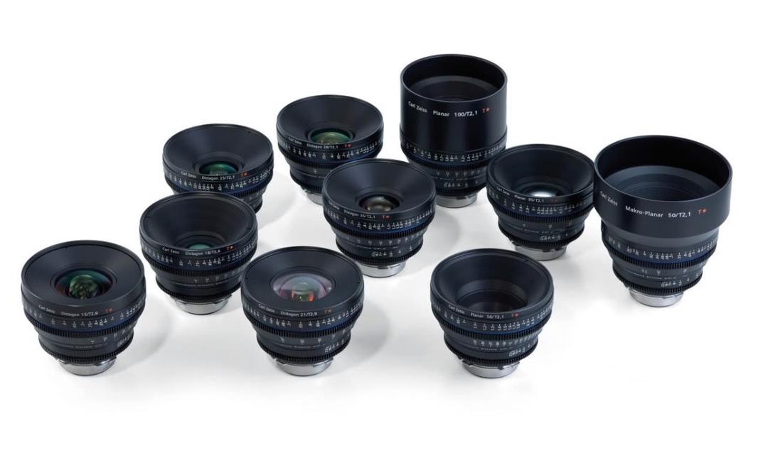 Zeiss CP.2 15 21 25 28 35 50 85 100mm optikk EF, PL, E & MFT til leie i Oslo (generelt)
