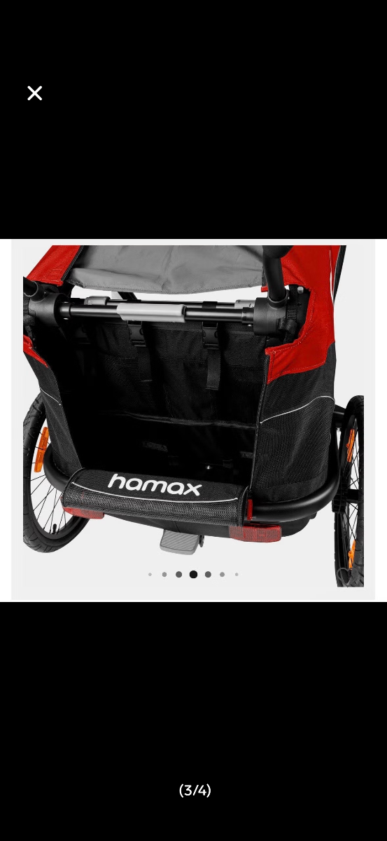 Hamax outback dobbeltvogn, bilde 3 av 4