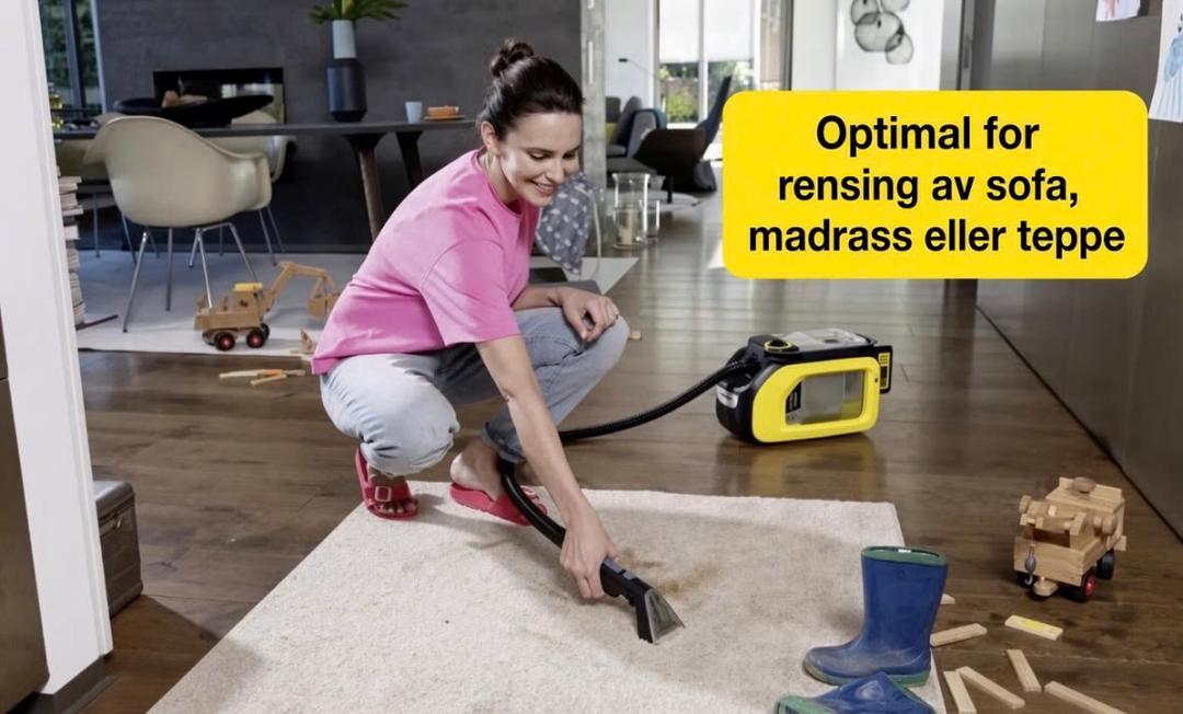 Kärcher tepperenser med lang batteritid, bilde 2 av 5