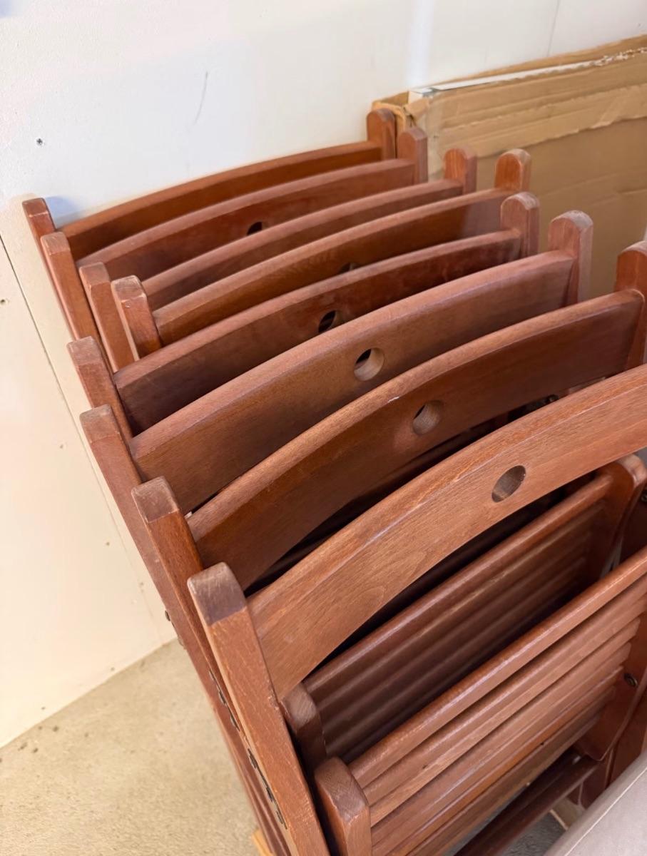 Teak Klappstoler, bilde 3 av 3