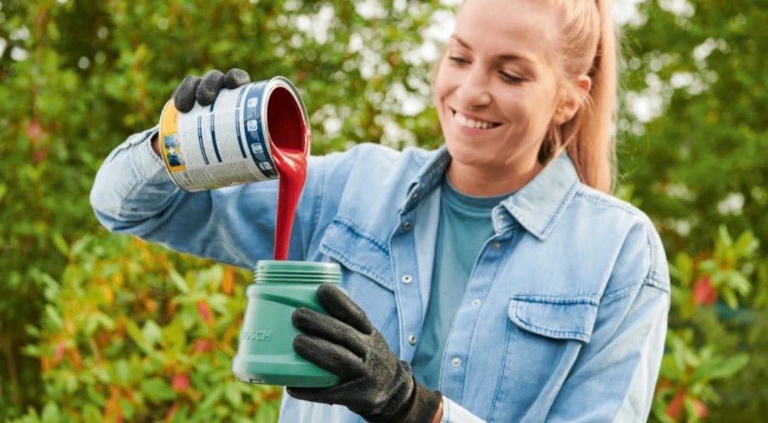 Batteridrevet malingssprøyte - Bosch EasySpray 18V-100, bilde 8 av 8