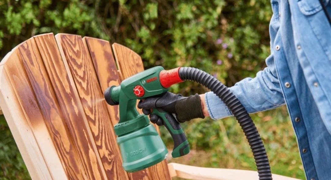 Batteridrevet malingssprøyte - Bosch EasySpray 18V-100 til leie i Gamle Oslo