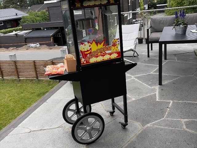 Popcorn maskin til leie i Ullern