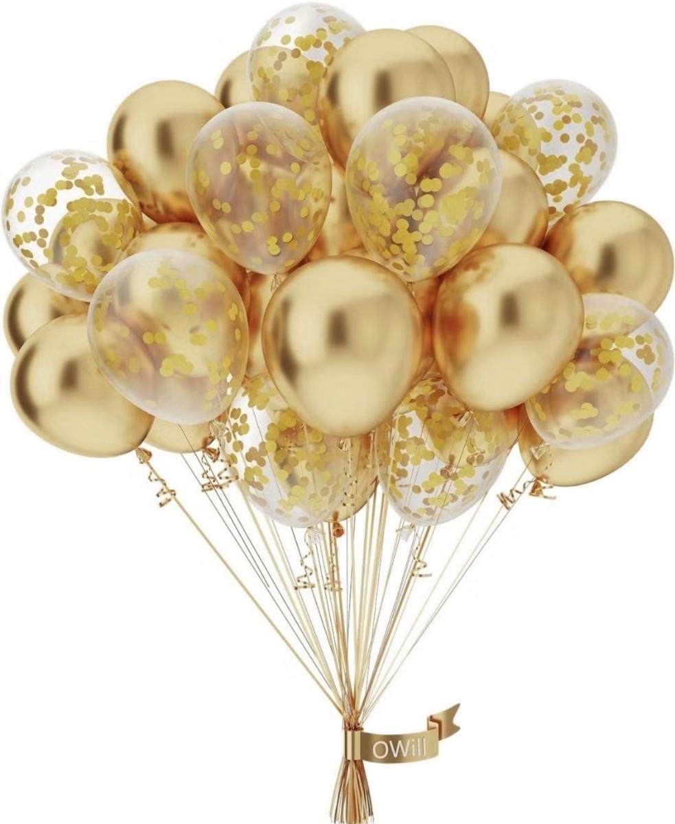 Gull og sølv ballonger til leie i Oslo (generelt)